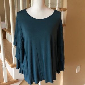 Anama Top from Stitch Fix Evergreen in color